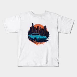 Chevrolet Corvette C7 Vintage Car Art Kids T-Shirt